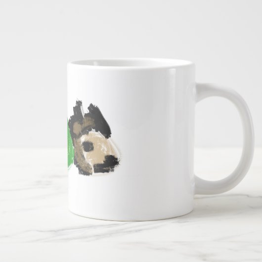 Herfstspel egel leuk grote koffiekop (Rechts)