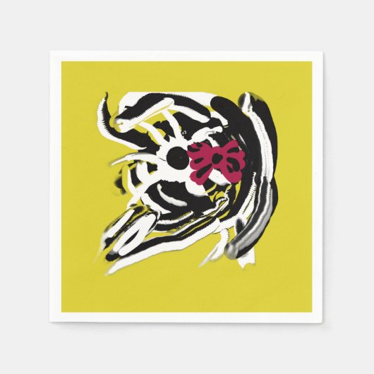 Herfstspin Servet (Voorkant)
