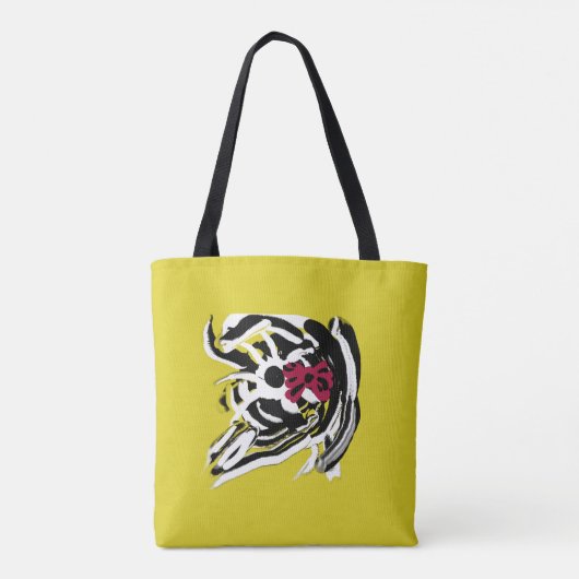 Herfstspin Tote Bag (Achterkant)
