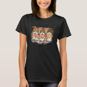 Herfstspreuk Gedreven Door Koffie En Pompoengewürz T-shirt