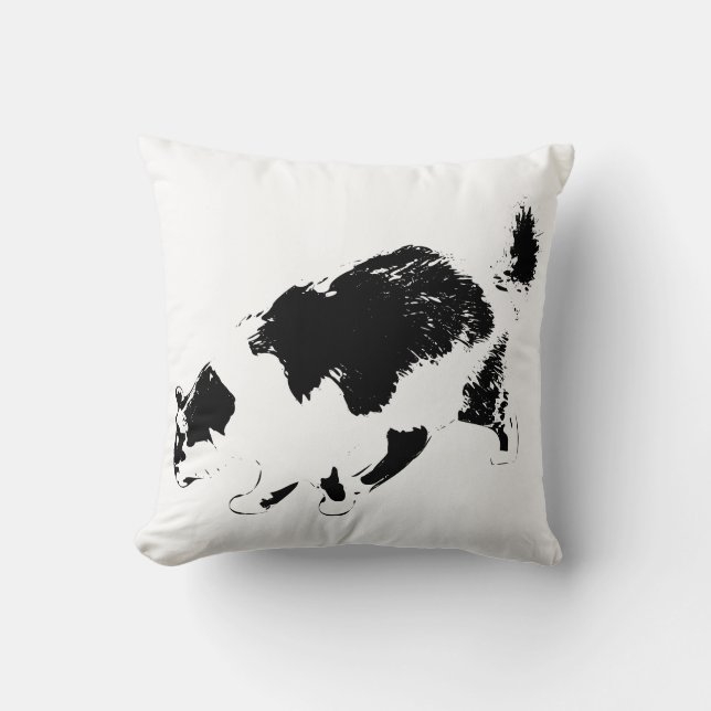 Herfststalker in de schaduw kussen (Voorkant)