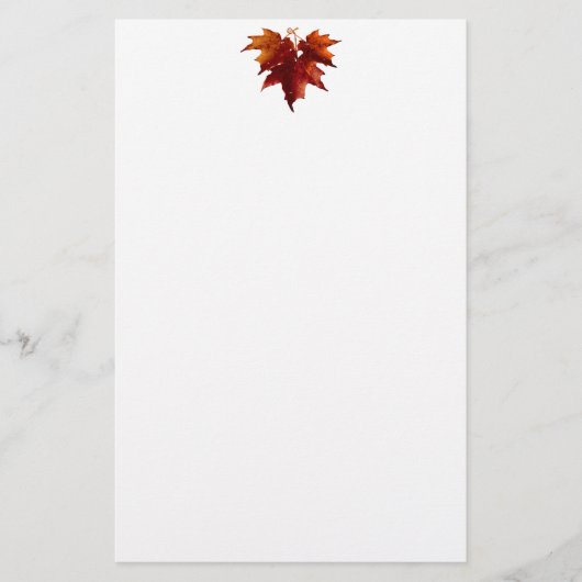 Herfststationery Briefpapier (Voorkant)