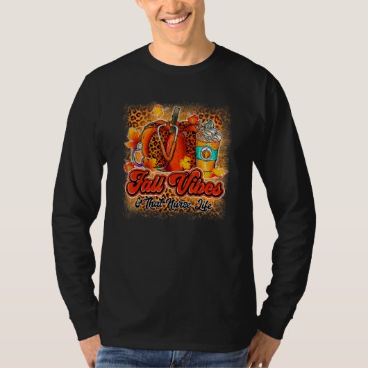 Herfststemming & Dat Verpleegstersleven Herfst  Ve T-shirt (Voorkant)