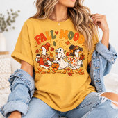 Herfststemming Eenden T-Shirt | Cute Ghost Duck Po