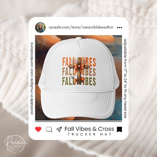 Herfststemming en Cross Trucker Hoed Pet