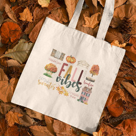 Herfststemming Favoriete herfstkleuren Rustieke wa Tote Bag