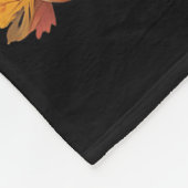 Herfststemming Gans Luipaard Boog Coquette Herfst Fleece Deken (Hoek)