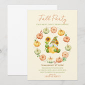 Herfststemming Herfstfeest Kaart (Voorkant / Achterkant)