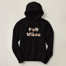Herfststemming Hoodie T-shirt Aangepast Top