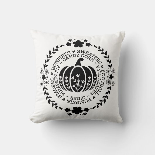 Herfststemming Kussen (Voorkant)