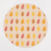 Herfststemming Labels (Design 2)