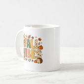 Herfststemming Letterblok Koffiemok (Voorkant links)