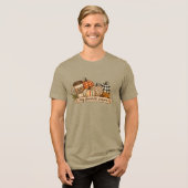Herfststemming, mijn favoriete seizoen Tri-Blend shirt (Voorkant volledig)
