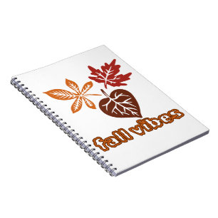 Herfststemming Mooie Herfstbladeren Notitieboek