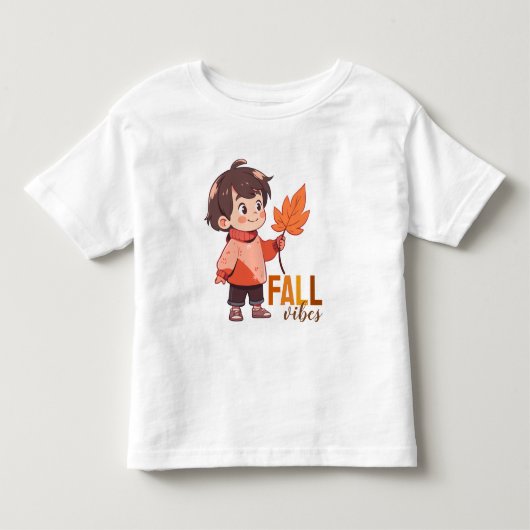 Herfststemming peuter T-shirt (Voorkant)