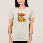Herfststemming Slak Dames T-Shirt (Voorkant)