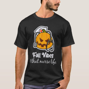 Herfststemming Verpleegkundige Praktijk Werkweek H T-shirt