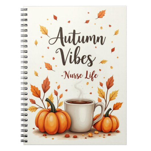 Herfststemming Verpleegstersleven Notitieboek (Voorkant)