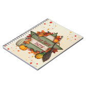 herfstster notitieboek (Linkerzijde)