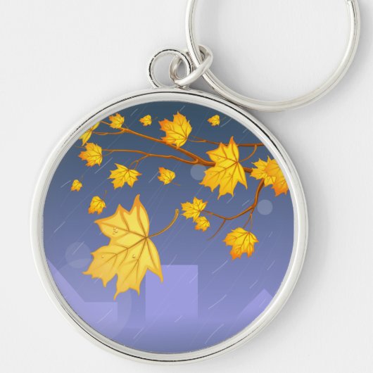 Herfststorm Sleutelhanger (Voorkant)