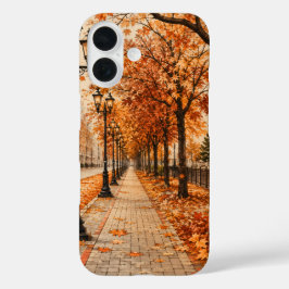 Herfststraat iPhone Hoesje