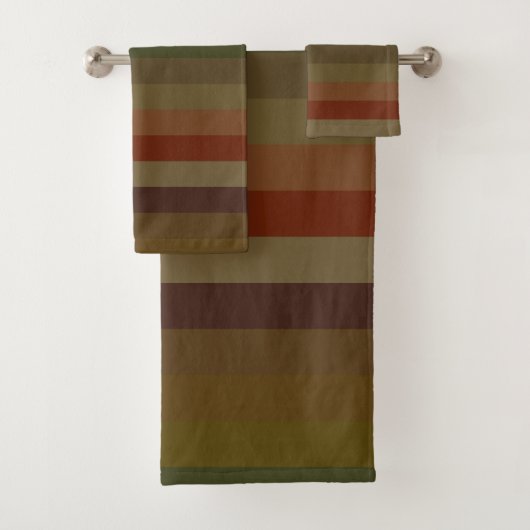 herfststrepen bad handdoek (Insitu)