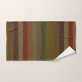 herfststrepen bad handdoek (Handdoek)