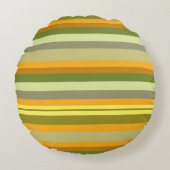 Herfststrepen rond kussen (Voorkant)