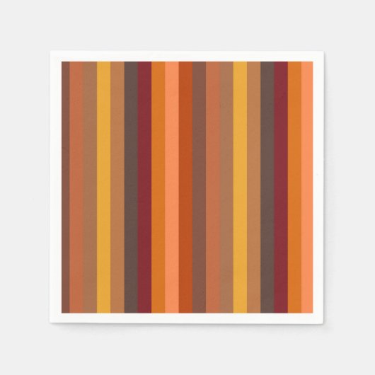 Herfststrepen Servet (Voorkant)