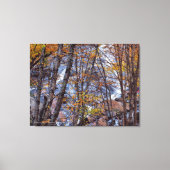 Herfststroom Canvas Afdruk (Voorkant)