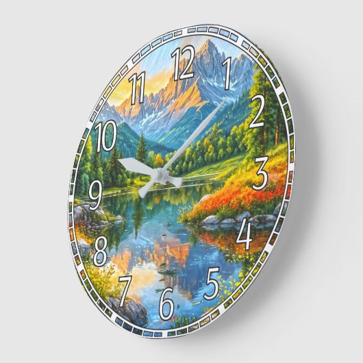 Herfstsymfonie. Bloemenharmonie van de Natuur. Grote Klok (Hoek)