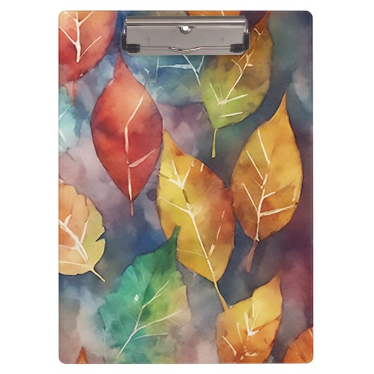 Herfstsymfonie van kleuren klembord (Voorkant)