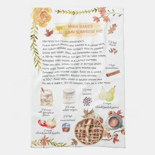 Herfsttaart Aquarel Recept Overgeleverd Theedoek