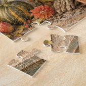 Herfsttafel Herfst Stilleven Puzzel (Zijkant)