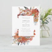 Herfsttakken Kaart (Staand voorkant)