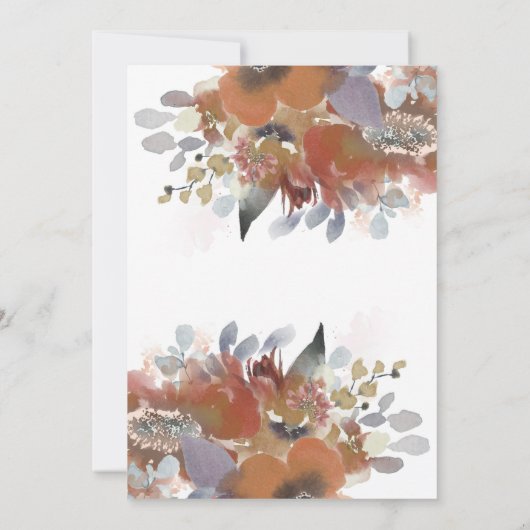 Herfsttakken Kaart (Achterkant)