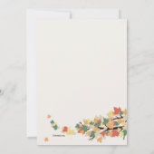 Herfsttakken uitnodiging (Achterkant)