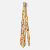 herfsttarweblad stropdas (Voorkant)