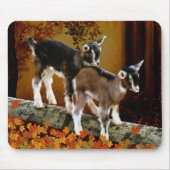 Herfstthema Baby Geiten Muismat (Voorkant)