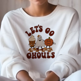 HERFSTTHEMA GRAPPIG LET'S GO GHOULS HERFST TRUI