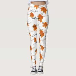 Herfstthema Leggings