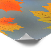 Herfstthema Mooi Poster (Hoek)