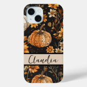 Herfstthema Pompoenen Case-Mate iPhone Case (Achterkant)