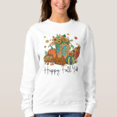 HERFSTTHEMA RETRO WESTERN HAPPY HERFST Y'ALL TRUI (Voorkant)