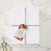 Herfstthema Van Mijn Bruiloft Aansluitend Bij Jouw Cadeaulabel (Met Touw)