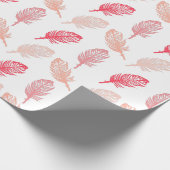 Herfstthema Veren Inpakpapier (Hoek)