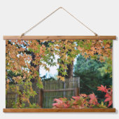 Herfsttijd Bladkleuren Hangend Wandkleed (Voorkant)