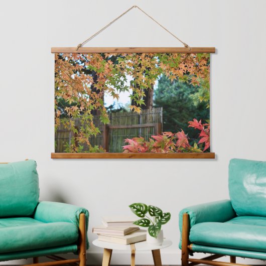 Herfsttijd Bladkleuren Hangend Wandkleed (Woonkamer)
