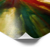 Herfsttijd verlopen foto afdruk (Hoek)