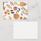 Herfsttinten Briefkaart (Voorkant / Achterkant)